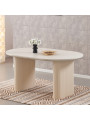 Mesa Comedor Madera Extensible Color Beige +95084