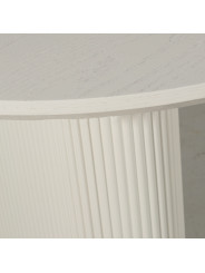 Mesa Comedor Madera Extensible Color Beige +95084