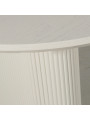 Mesa Comedor Madera Extensible Color Beige +95084