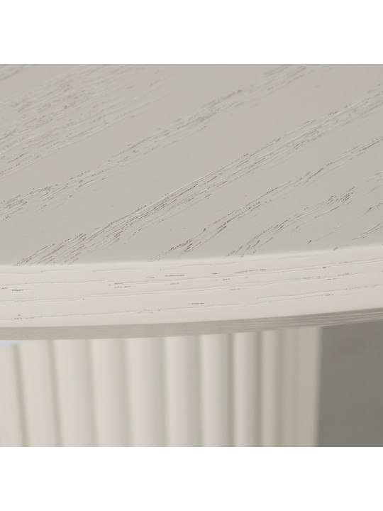 Mesa Comedor Madera Extensible Color Beige +95084